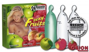 414000 Презервативы Secura sexy Fruits 24шт