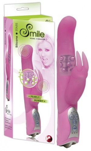 573094 Вибратор Smile Pearly Bunny Pink