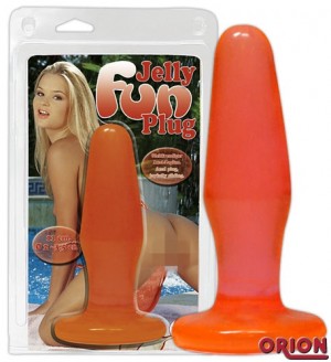 514870 Плаг Jelly Fun Plug orange