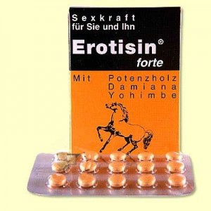 Таблетки EROTISIN FORTE