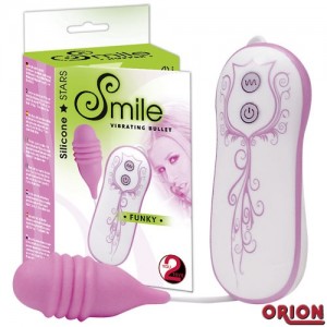 571610 Вибропуля Smile Funky Pink